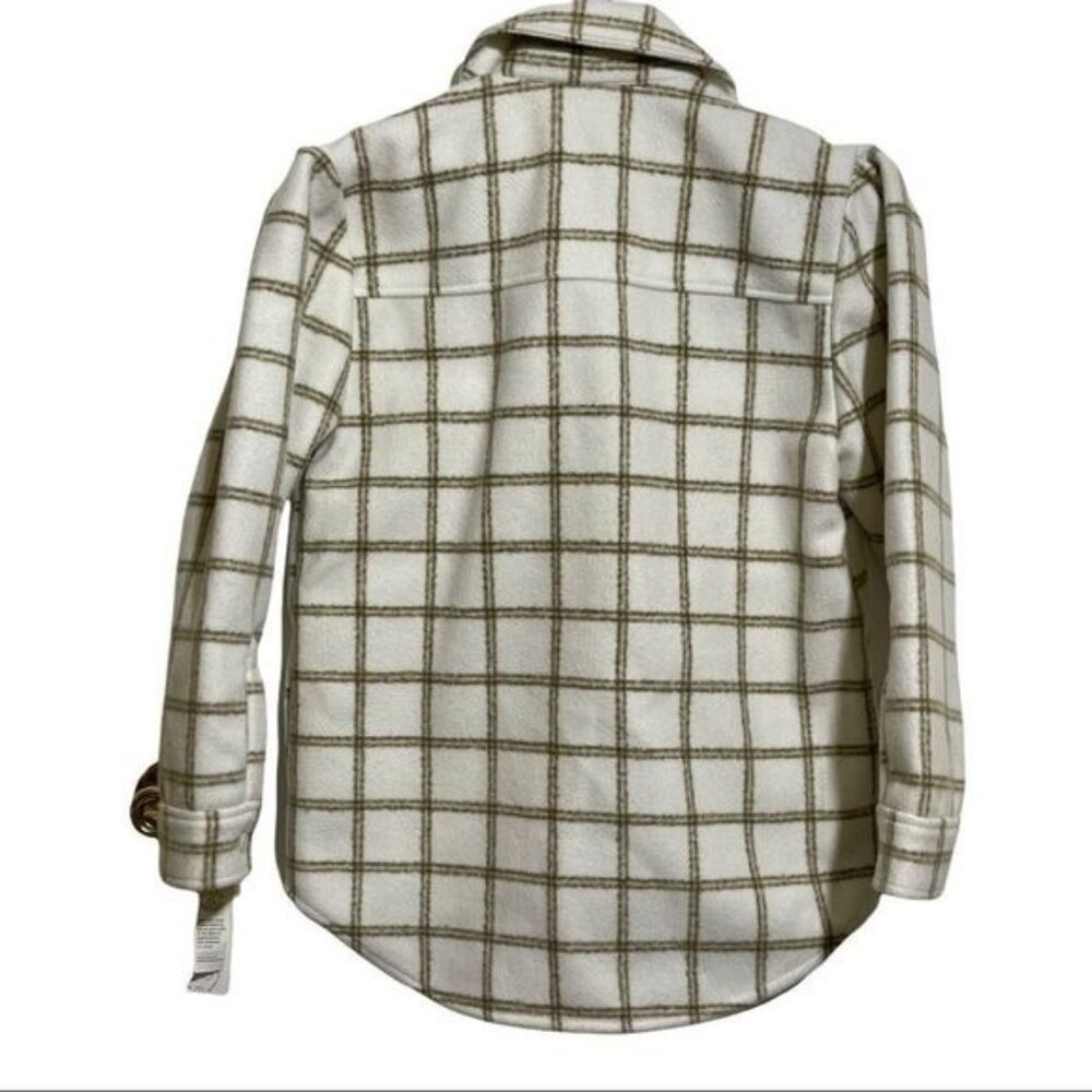 Treasure & Bond Plaid Button Down Carson Pane Boxy Women's Small Shirt J… - Picture 2 of 14